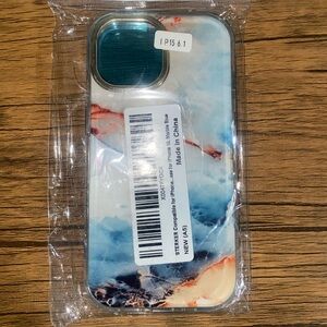 Marbled IPhone 15 Phone Case